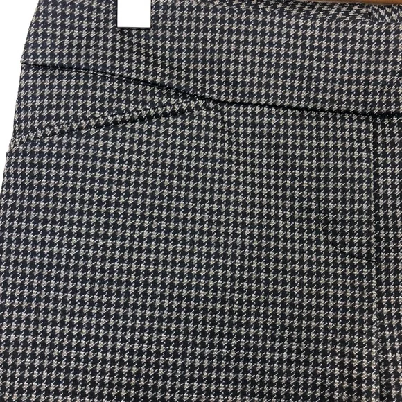 Dalia Houndstooth Pull On Stretch Dress Pants Sz 8 - Picture 5 of 12